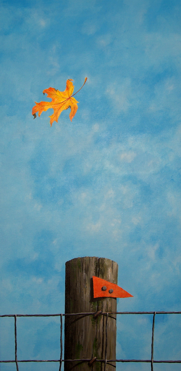 Beyond the Edges of Our Map, 2019, Acrylic on Canvas, 48 by 24 Inches